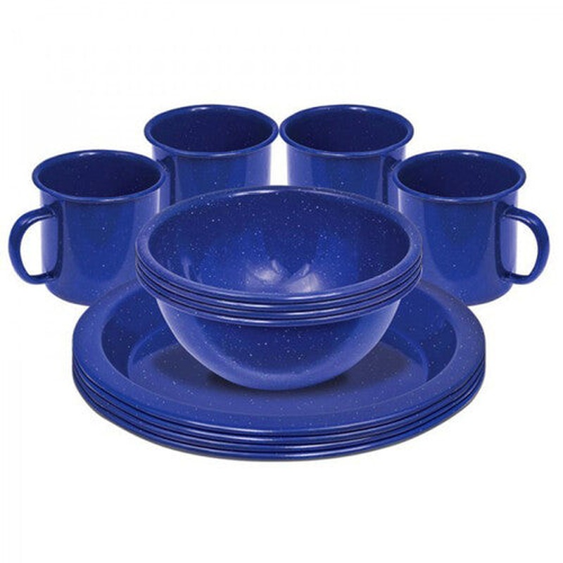 CAMPFIRE ENAMEL DINNERSET