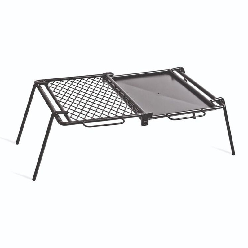 CAMPFIRE FOLDABLE CAMP GRILL & HOTPLATE MEDIUM