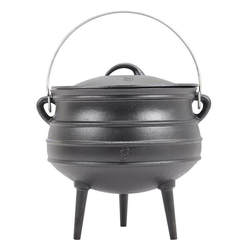 CAMPFIRE POTJIE POT CAST IRON 8L