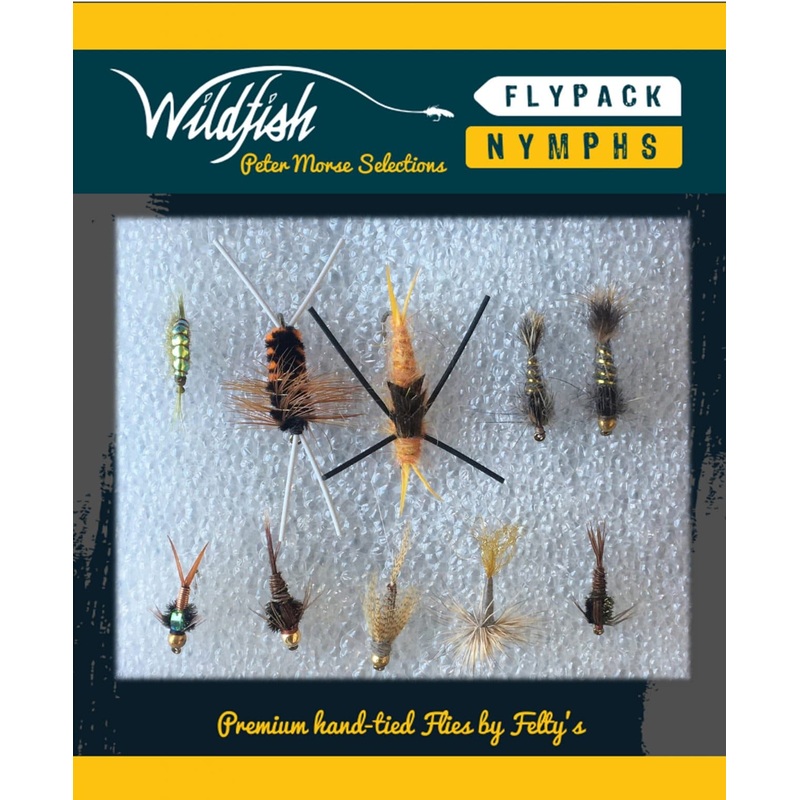WILDFISH NYMPHS FLY PACK