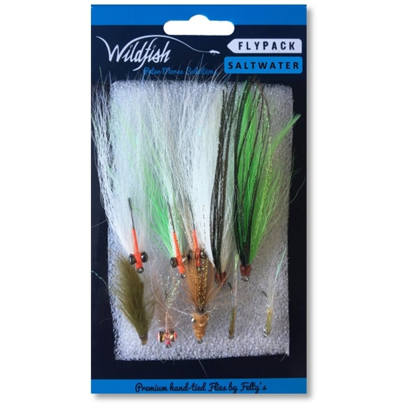 WILDFISH SALTWATER FLY PACK