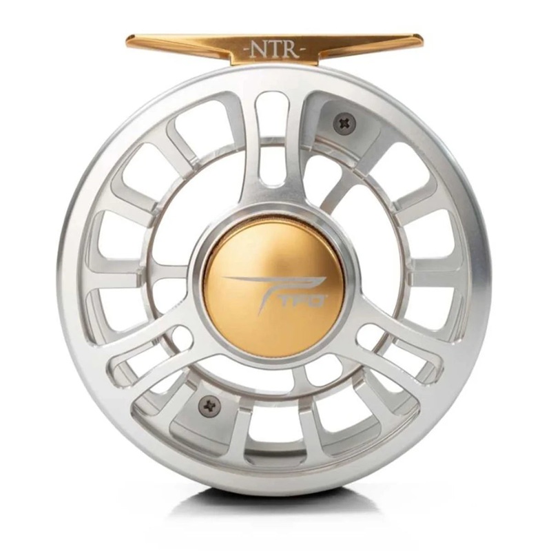 TFO NTR IV CLEAR GOLD FLY REEL 9FT 10WT