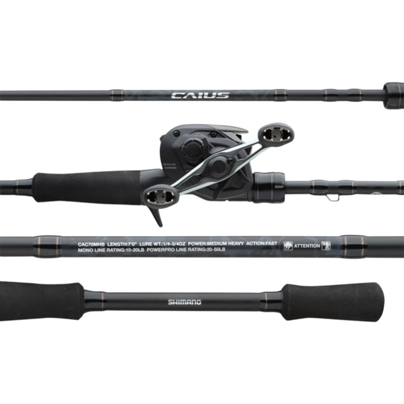 SHIMANO 24 CAIUS BAITCAST COMBO