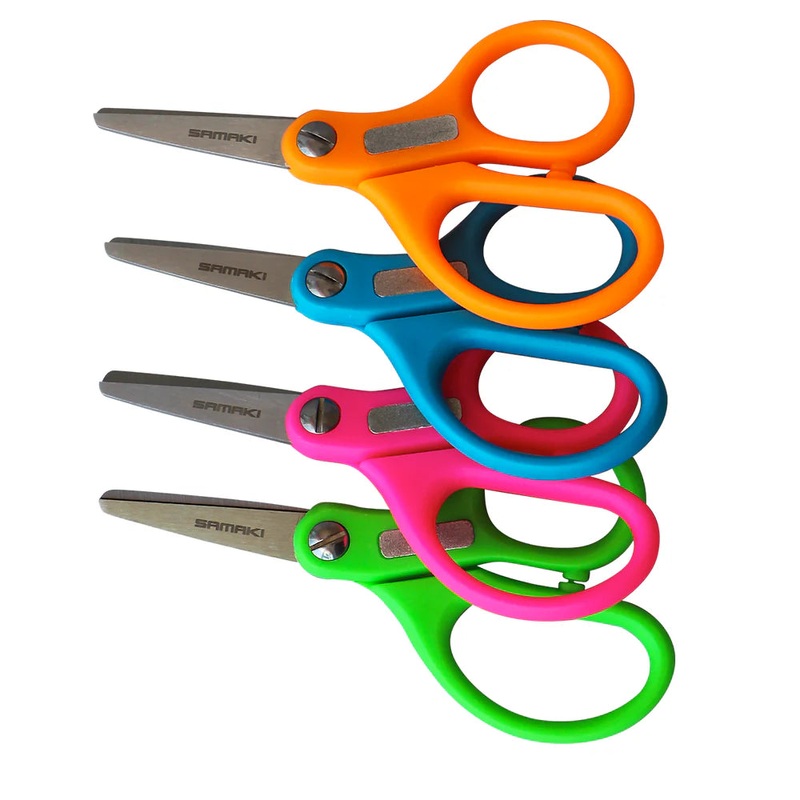 SAMAKI MULTI COLOURED BRAID SCISSORS