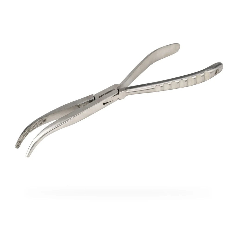 SAMAKI STAINLESS STEEL BENT LONG NOSE PLIER