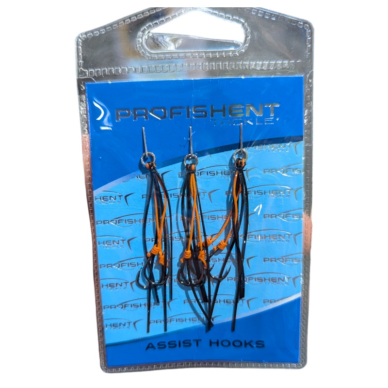 PROFISHENT ASSIST HOOKS 3PK VIXEN BLADE