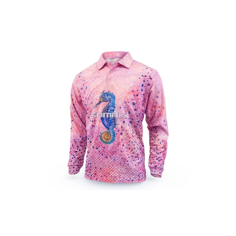 Samaki Seahorse Fishing Jersey Youth