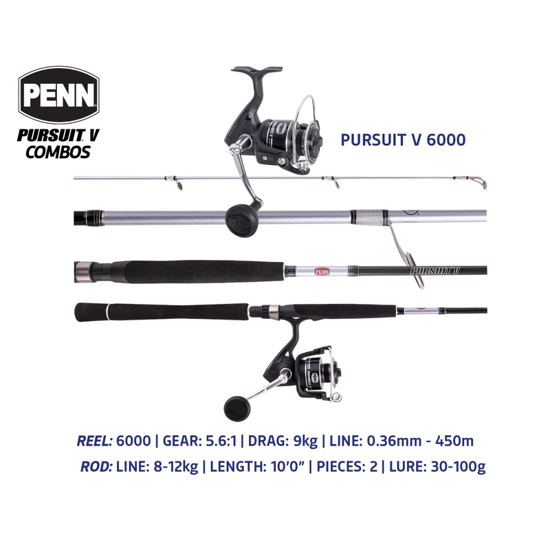 PENN Pusuit V Combos