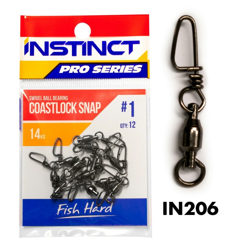 Instinct Pro Swivel Ball Bearing Coastlock Snap