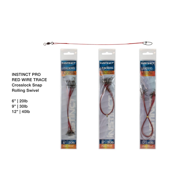 Instinct Trace Red Wire with Crosslock Snap