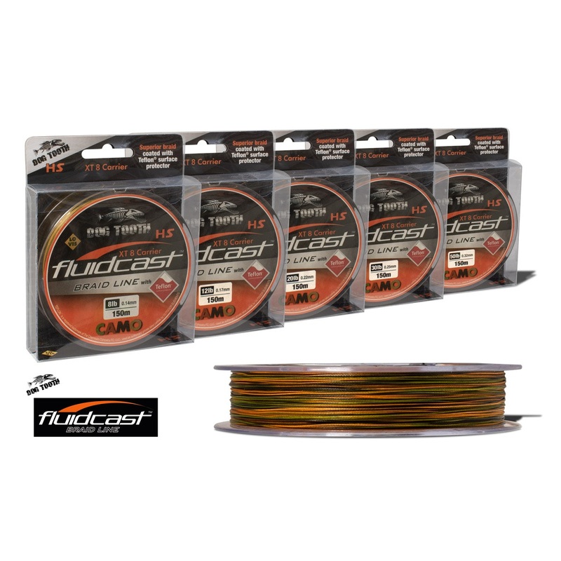 Dog Tooth Fluidcast X8 Camo Braid