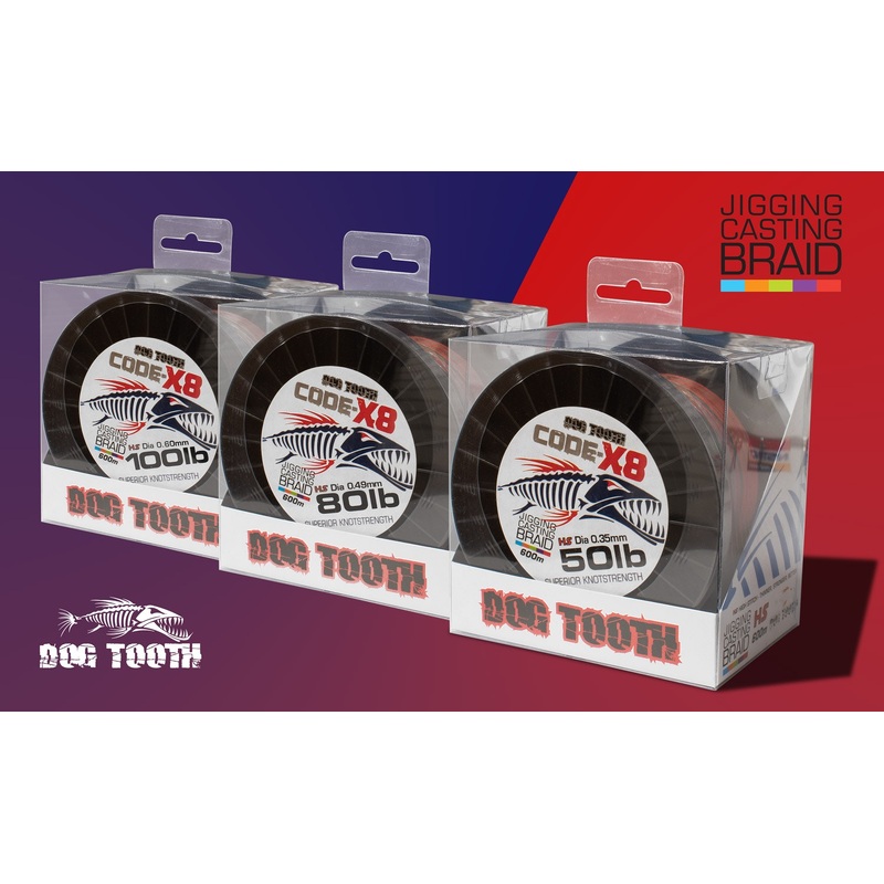 Dog Tooth Jigging & Casting X8 Braid
