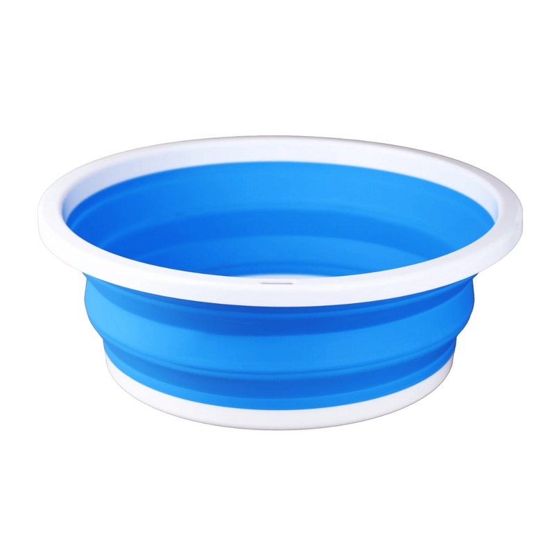 COGHLANS COLLAPSIBLE SINK - WHITE/BLUE