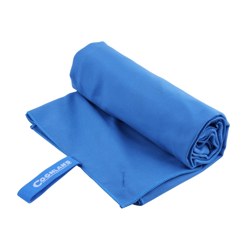COGHLANS MICROFIBER CAMPING TOWEL  BLUE