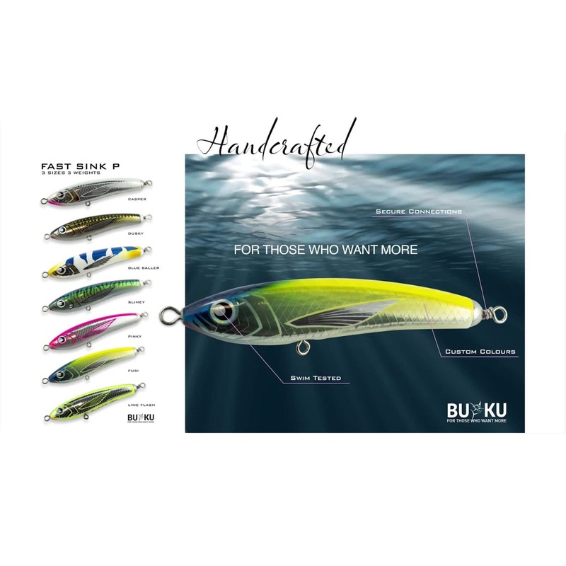 Buku Lures Fast Sink P