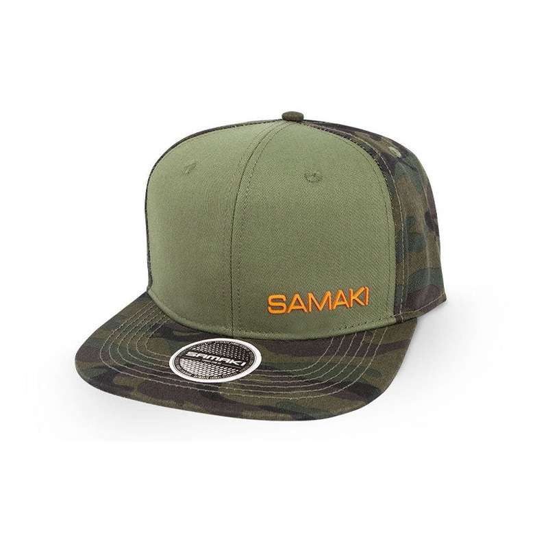 Cap Flat Samaki Under Radar Olive/Camo