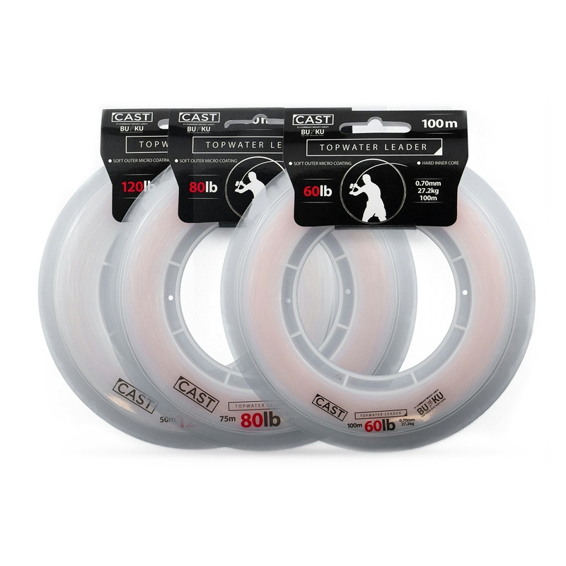 Cast Buku Topwater Leader