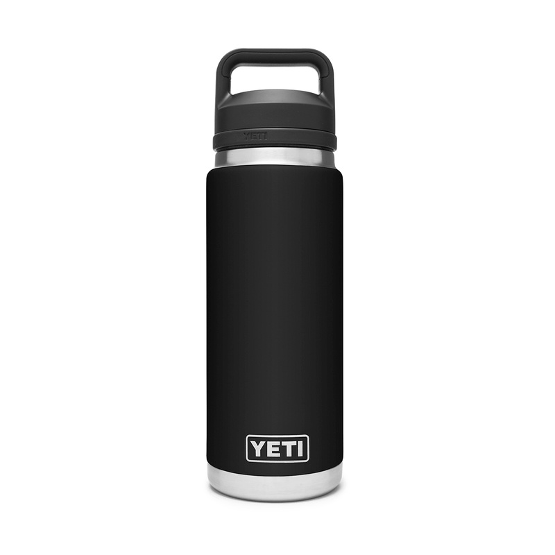 YETI RAMBLER 26 OZ BOTTLE WITH CHUG CAP - BLACK