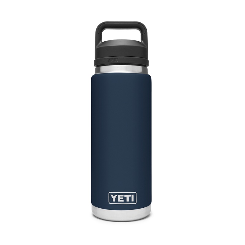 YETI RAMBLER 26 OZ BOTTLE WITH CHUG CAP - NAVY
