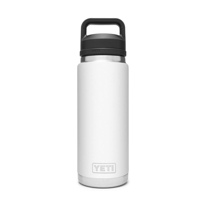 YETI RAMBLER 26 OZ BOTTLE WITH CHUG CAP - WHITE