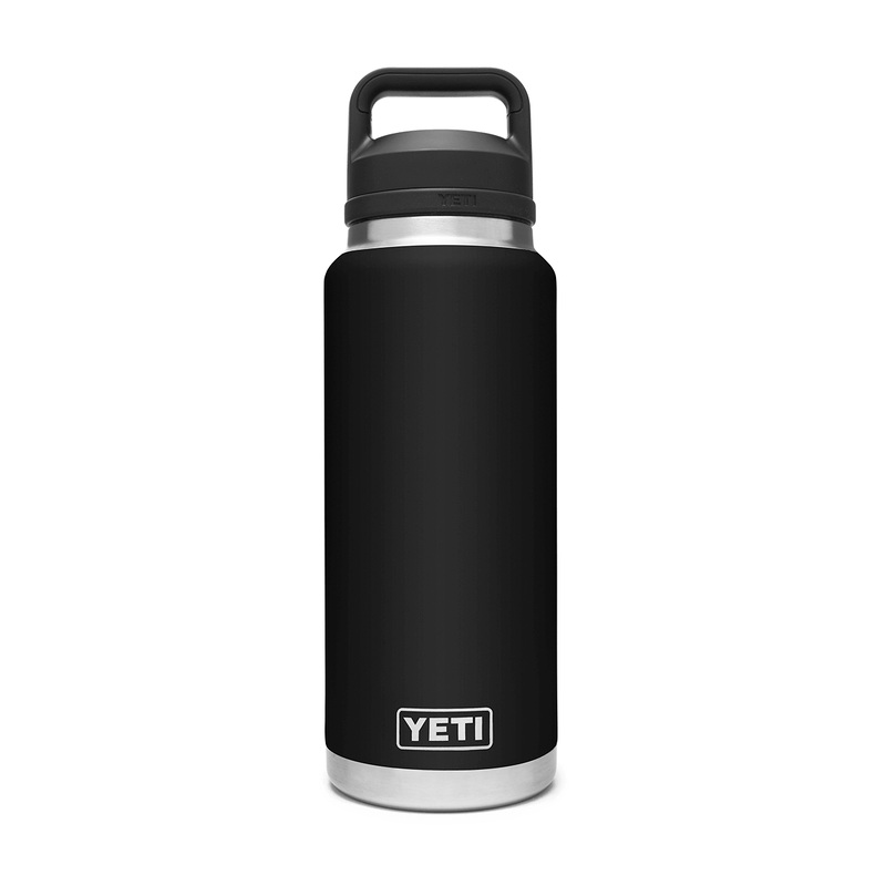 YETI RAMBLER 36 OZ BOTTLE WITH CHUG CAP - BLACK