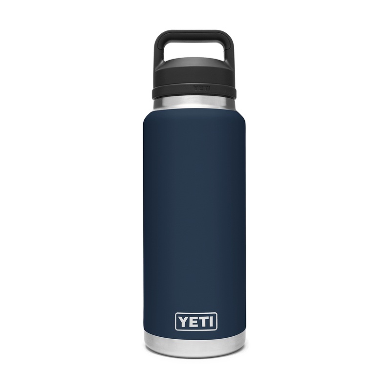 YETI RAMBLER 36 OZ BOTTLE WITH CHUG CAP - NAVY