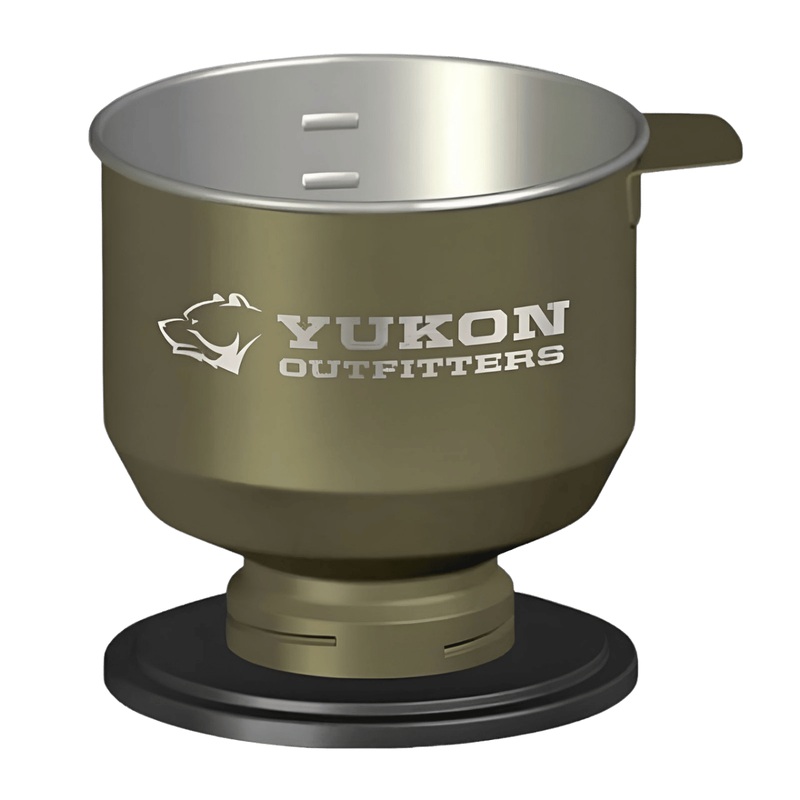 YUKON OUTFITTERS POUR OVER COFFEE MAKER - OLIVE DRAB