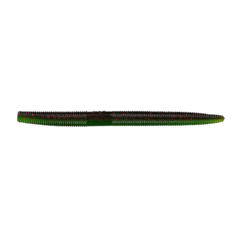 Yamamoto Senko worm 10 Pk Green Pumpkin/Red Flake 5"