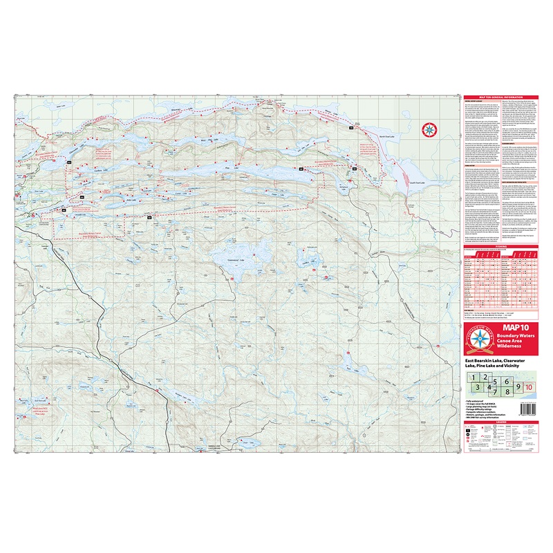 VOYAGEUR BWCA MAP 10