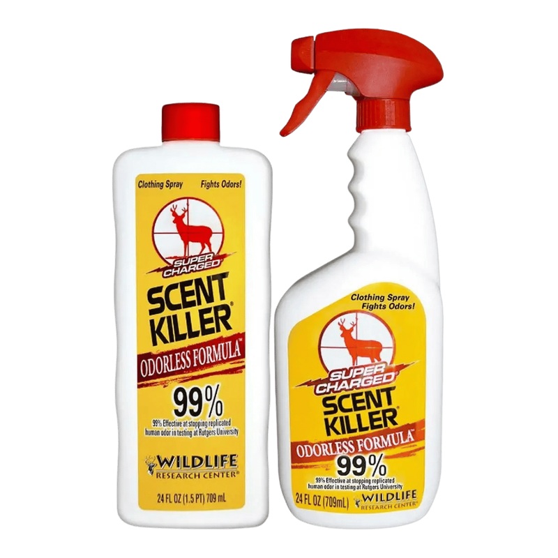 WILDLIFE RESEARCH SCENT KILLER SUPER CHARGED (24 & 24 FL OZ COMBO)