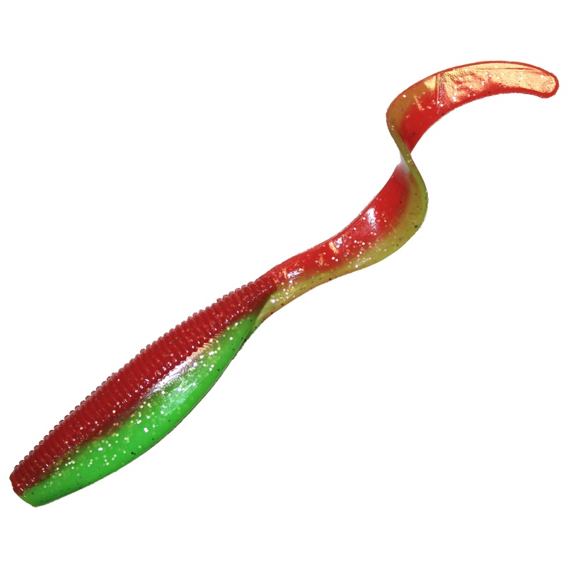 Z-Man Streakz Curly Tailz 5" 4pk