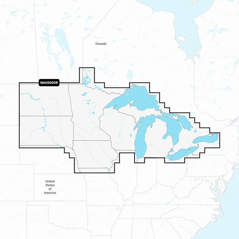 U.S. North and Great Lakes - Lakes, Rivers, and Coastal Marine Charts