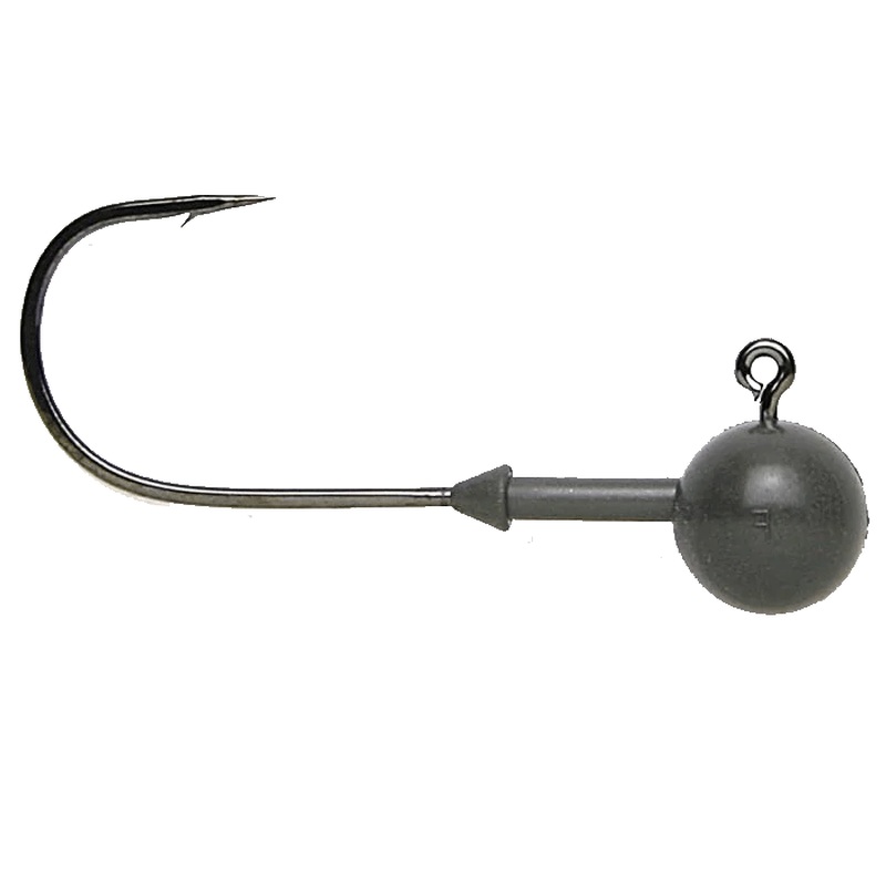 TUNGSTEN SUPER ROUND JIG HEAD - 4 pack - 1/16 oz - 3/0 hook