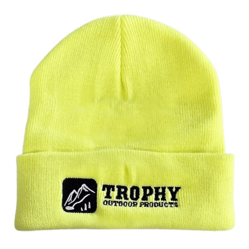 TROPHY ANGLER TROPHY KNIT STOCKING HAT WINTER HAT