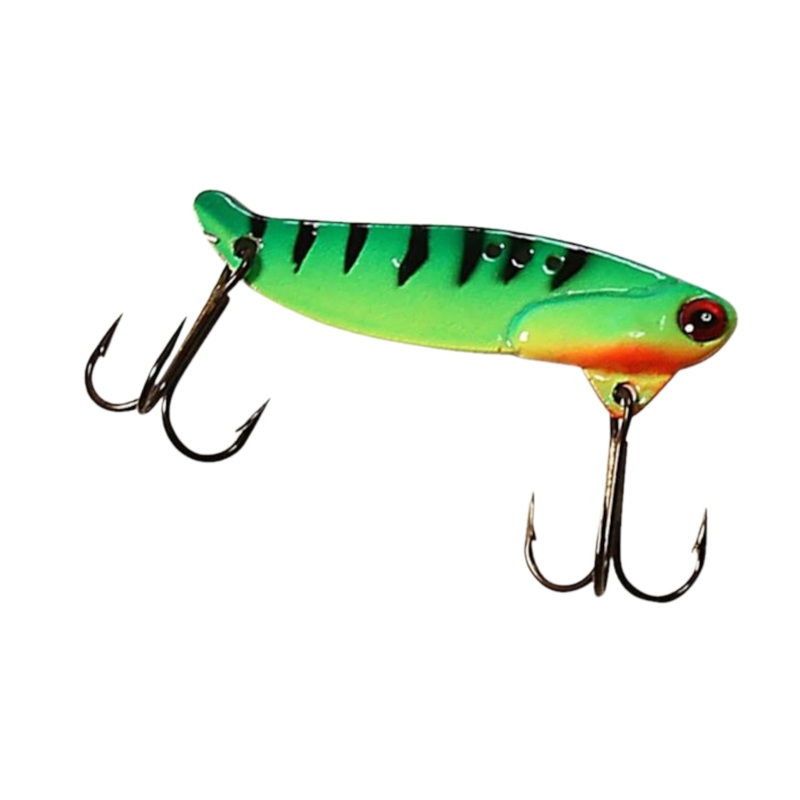 BLADE BAIT 1/4OZ Glow Green Tiger