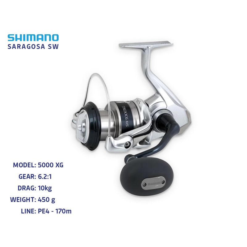 Shimano Saragosa SWA Spin Reel