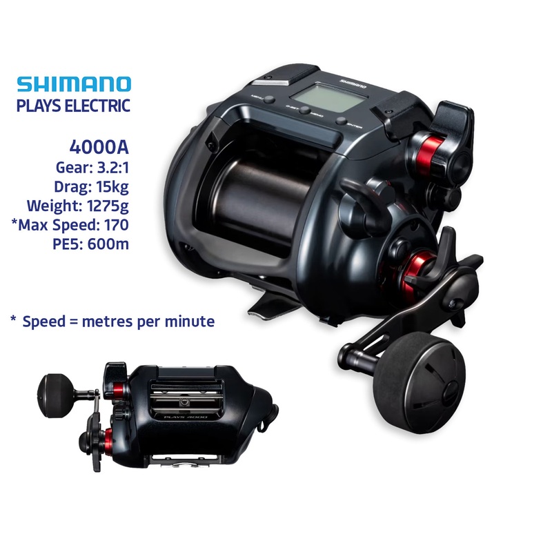 Shimano Plays Electric Reels
