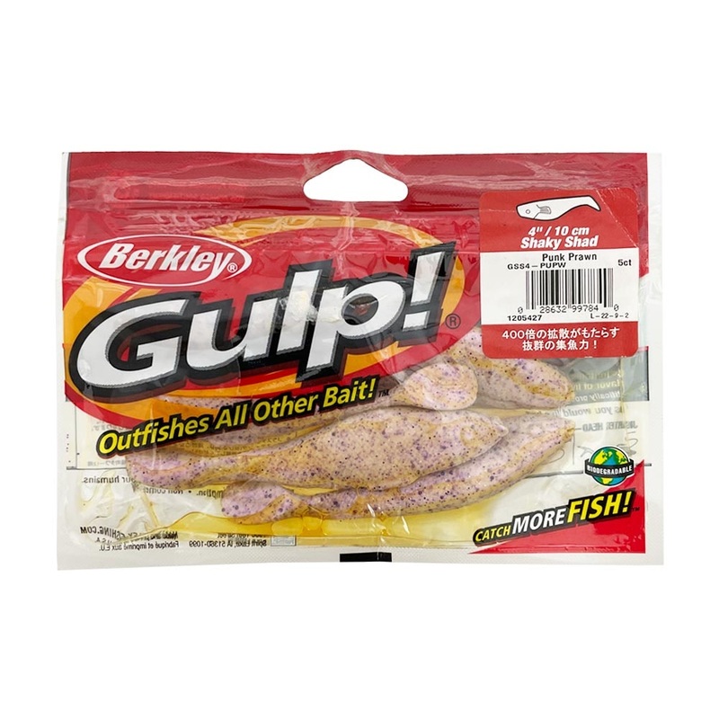 Berkley Gulp Shaky Shad 4" Soft Plastics