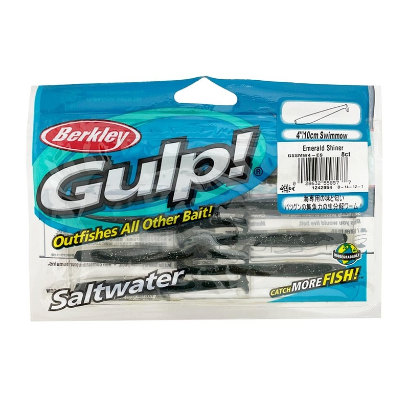 Berkley Gulp Swimmow 4" Soft Plastics