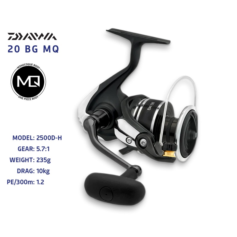 20 BG MQ Saltwater Spin Reel