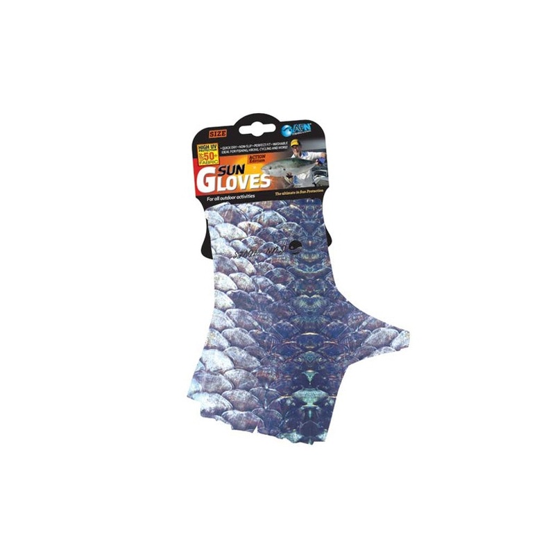 AFN Sun Gloves Barra Scales