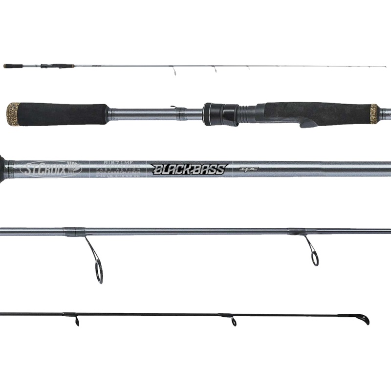 Black Bass Spinning Rod (With Variants)