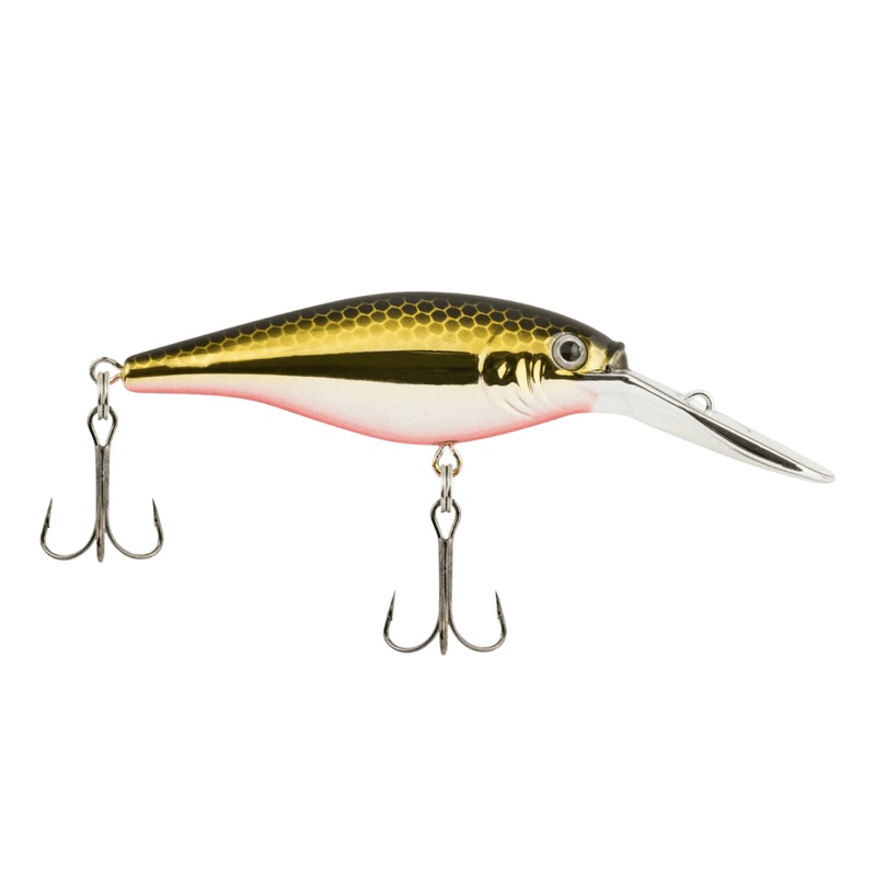 BERKLEY FLICKER SHAD 3/16OZ HARD BAITS - BLACK BRASS