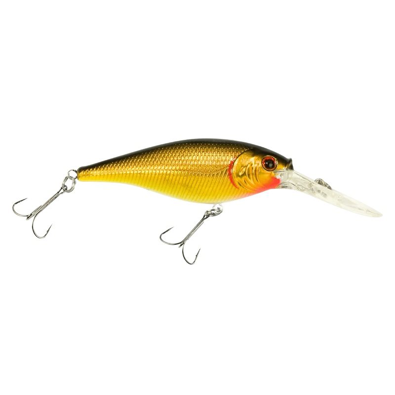 BERKLEY FLICKER SHAD CRANKBAIT 3/16OZ 2" - BLACK GOLD