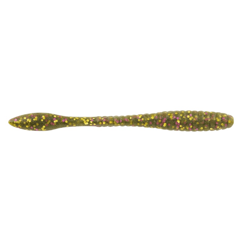 BERKLEY POWERBAIT MAXSCENT FLAT WORM FISHING LURE 4 IN - GOBY